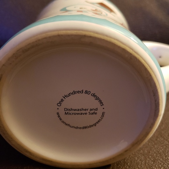 One hundred 80 degrees snowman coffee mug - Picture 7 of 8